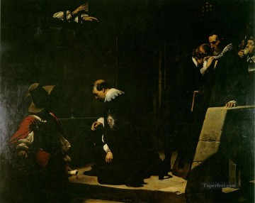  roche Pintura - Strafford 1836 historias Hippolyte Delaroche